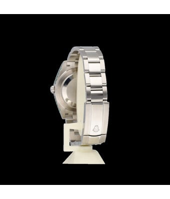 Rolex Datejust 41 NEW ROLEX SERVICE - 2022 B+P | steel black index domed Oyster