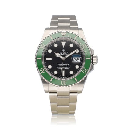 Submariner Date 41 - 2024 box + papers | steel Green - Kermit - Cermit - Starbucks