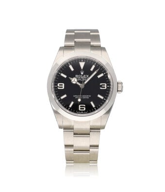 Rolex Explorer  40 NEW - UNWORN 2026 B+P | steel black domed Oyster