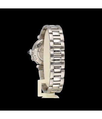 Cartier Pasha de Cartier   steel silver | ref. 2379 | 2003 B+P | NEW CARTIER SERVICE