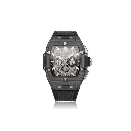 Spirit of Big Bang Ceramic Chronograph 42 ceramic Skeleton rubber strap 2025 B+P