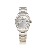 Rolex Datejust 31 NEW ROLEX SERVICE - 2013 B+P | steel MOP - pearl factory diamond set bezel