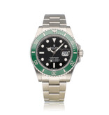Rolex Submariner Date 41 NEW ROLEX SERVICE - 2024 B+P | steel Green - Kermit - Cermit - Starbuck