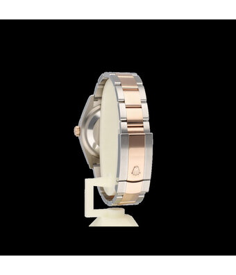 Rolex Datejust 36 NEW ROLEX SERVICE - 2021 B+P | steel - rose gold white Oyster