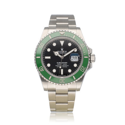 Submariner Date 41 - 2024 box + papers | steel Green - Kermit - Cermit - Starbucks