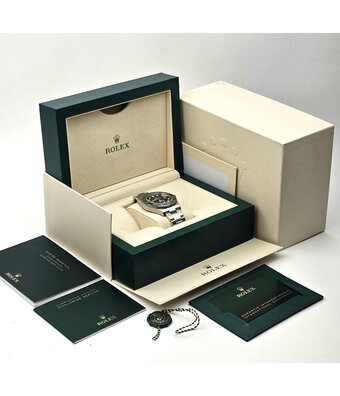 Rolex Submariner Date 41 - 2024 box + papers | steel Green - Kermit - Cermit - Starbucks