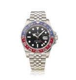 Rolex GMT-Master II 40 NEW ROLEX SERVICE - 2018 B+P | steel blue / red - Pepsi Jubilee ceramic