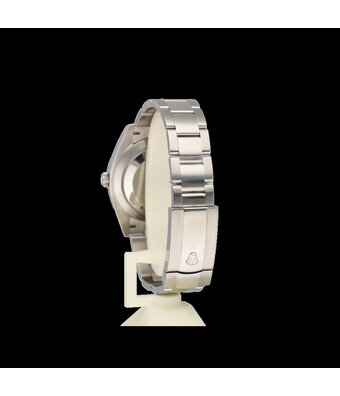 Rolex Datejust 41 NEW ROLEX SERVICE | steel - white gold silver index fluted Oyster