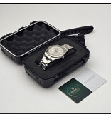 Rolex Datejust 41 NEW ROLEX SERVICE | steel - white gold silver index fluted Oyster