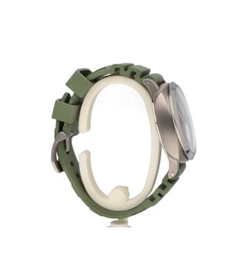 Panerai Luminor  44 OPEN CARD - box + paper | steel brown dial green rubber