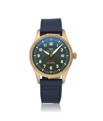 IWC Pilot's Watch Spitfire 39 IWC SERVICE - 2024 box + papers | bronze green