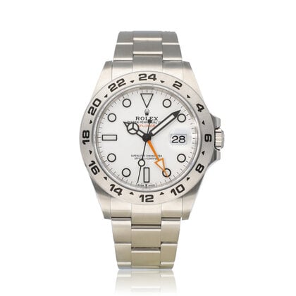 Explorer II  42 - 2021 box + papers | steel black orange
