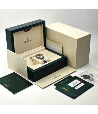 Rolex Lady-Datejust 28 - 2017 box + papers | steel - white gold pink roman Oyster
