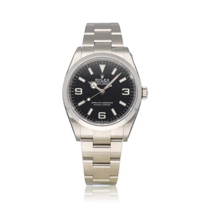 Explorer  36 - 2022 box + papers | steel black Oyster