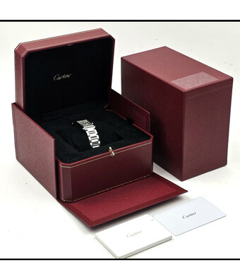 Cartier Tank Must SolarBeat SM SolarBeat SM NEW CARTIER SERVICE - 2025 B+P | Solarbeat steel
