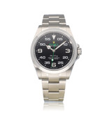 Rolex Air-king 40 - 2023 box + papers | steel black domed Oyster