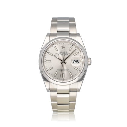 Datejust 36 - 2023 - box + papers | steel silver domed Oyster