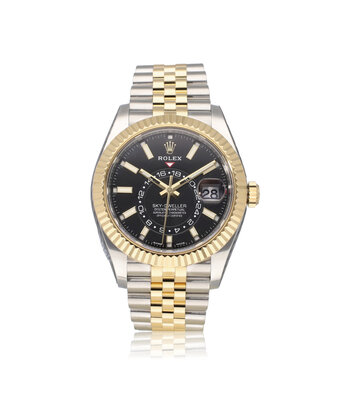 Rolex Sky-Dweller  42 2021 box + papers | steel - yellow gold Jubilee black