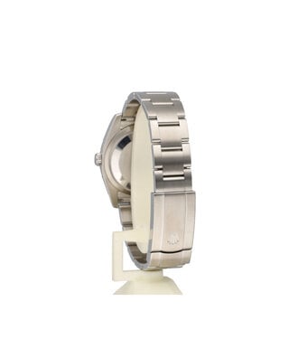 Rolex Oyster Perpetual 36 - 2012 papers | steel - white gold fluted silver concentric
