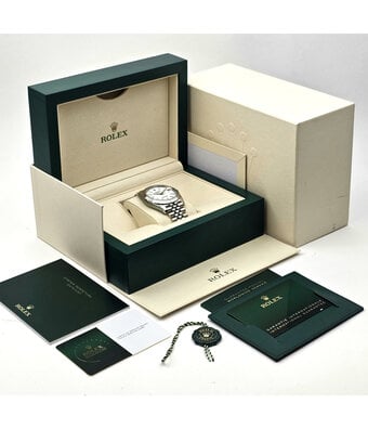 Rolex Datejust II 41 NEW ROLEX SERVICE - 2025 box + papers | steel white Jubilee
