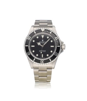 Rolex Submariner No Date 40 NEW ROLEX SERVICE 2006 | steel black Oyster Z-Serial