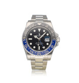 Rolex GMT-Master II 40 NEW ROLEX SERVICE - 2014 papers | steel blue - black Oyster