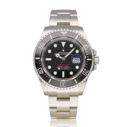 Sea-Dweller  43 NEW ROLEX SERVICE - 2023 B+P | steel red black ceramic