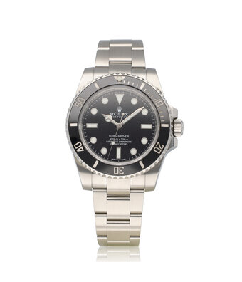 Rolex Submariner No Date 40 - 2016 box + papers | steel black ceramic Oyster