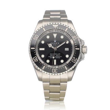 Rolex Deepsea  44 NEW ROLEX SERVICE - 2017 B+P | steel black Oyster