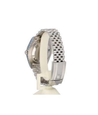 Rolex Datejust 41 NEW ROLEX SERVICE - 2020 B+P | silver index domed Jubilee