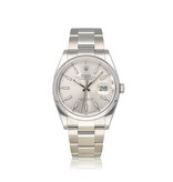 Rolex Datejust 36 - 2023 - box + papers | steel silver domed Oyster