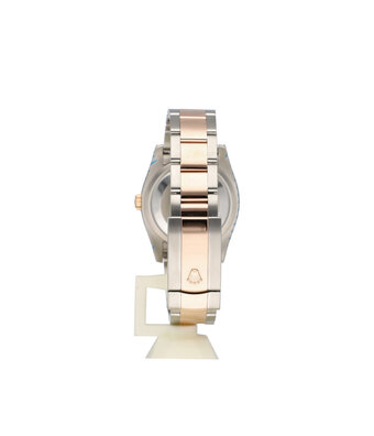 Rolex Datejust 36 NEW ROLEX SERVICE - 2011 B+P | steel - gold pink roulette