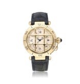 Cartier Pasha de Cartier  38 NEW CARTIER STRAP - 1997 B+P |  | yellow gold - grill | ref. 1021