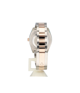 Rolex Datejust 41 NEW ROLEX SERVICE - 2017 + papers | steel - rose gold diamond Oyster