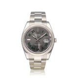 Rolex Datejust 41 - 2025 box + papers | steel - white gold Wimbledon Oyster