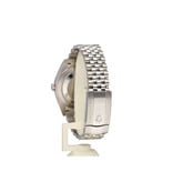 Rolex Datejust 41 NEW ROLEX SERVICE - 2022 B+P | steel - white gold black fluted Jubilee