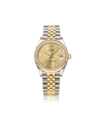 Rolex Datejust 31 - 2025 box + papers | steel - gold champagne domed Jubilee