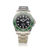 Rolex Submariner Date 41 - 2025 box + papers | steel Green - Kermit - Cermit - Starbucks