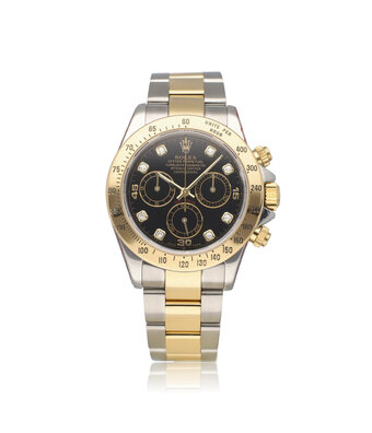 Rolex Cosmograph Daytona  40 NEW ROLEX SERVICE - 2000 B+P | steel - yellow gold black factory di
