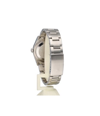 Rolex Datejust 36 NEW ROLEX SERVICE - 2000 B+P | steel grey roman ETB - engine turned Oyster