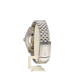 Rolex Datejust 41 NEW ROLEX SERVICE - 2022 B+P | steel - white gold black fluted Jubilee