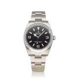 Rolex Explorer  36 - 2025 box + papers | steel black domed Oyster