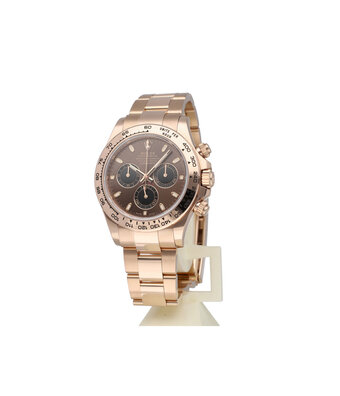 Rolex Cosmograph Daytona  40 NEW ROLEX SERVICE -  2023 B+P | rose gold chocolate / choco Oyster