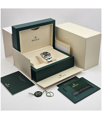 Rolex Datejust 36 - 2024 box + papers | Wimbledon Oyster domed steel