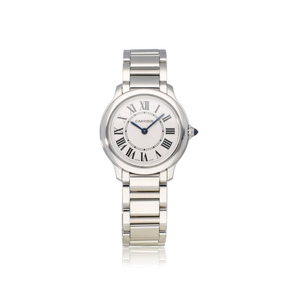 Ronde de Cartier Must 29 2025 box + papers | steel silver | ref. 4422