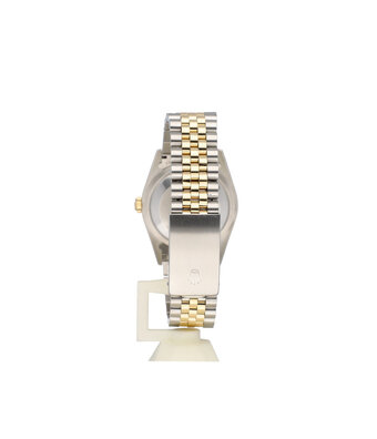 Rolex Datejust 36 NEW ROLEX SERVICE - 1999 B+P | steel - gold champagne Jubilee