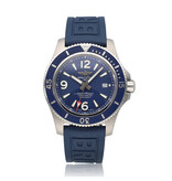 Breitling Superocean Automatic 44 - 2023 box + papers | steel blue