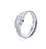 Cartier Santos de Cartier   steel silver 2025 box + papers