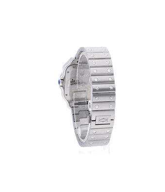 Cartier Santos de Cartier   steel silver 2025 box + papers