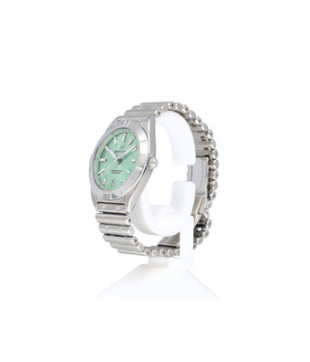 Breitling Chronomat  32 green - mint diamond rouleaux 2026 box + papers